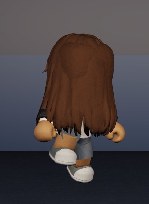 A guest whose head faces backwards.